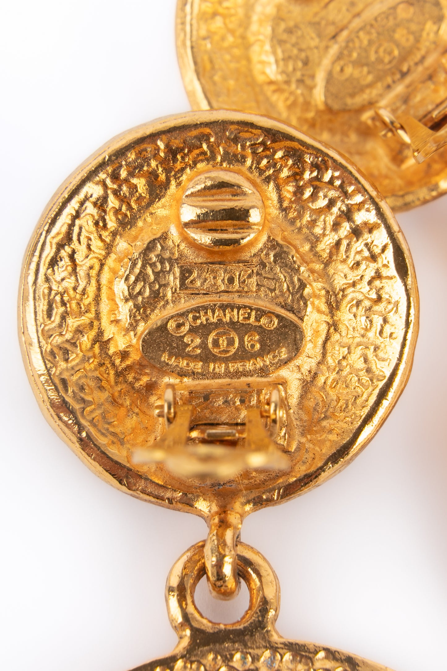 Boucles d'oreilles Chanel 1990's