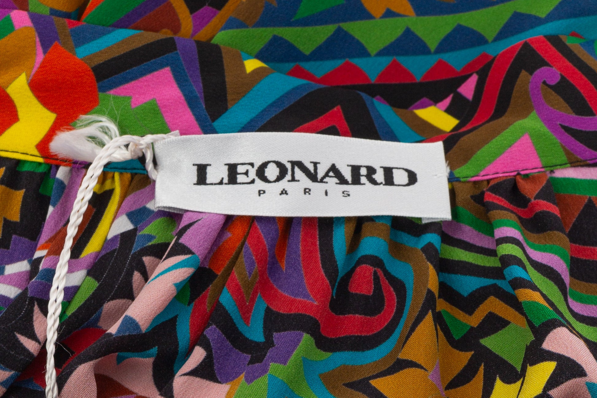 Robe en soie Léonard