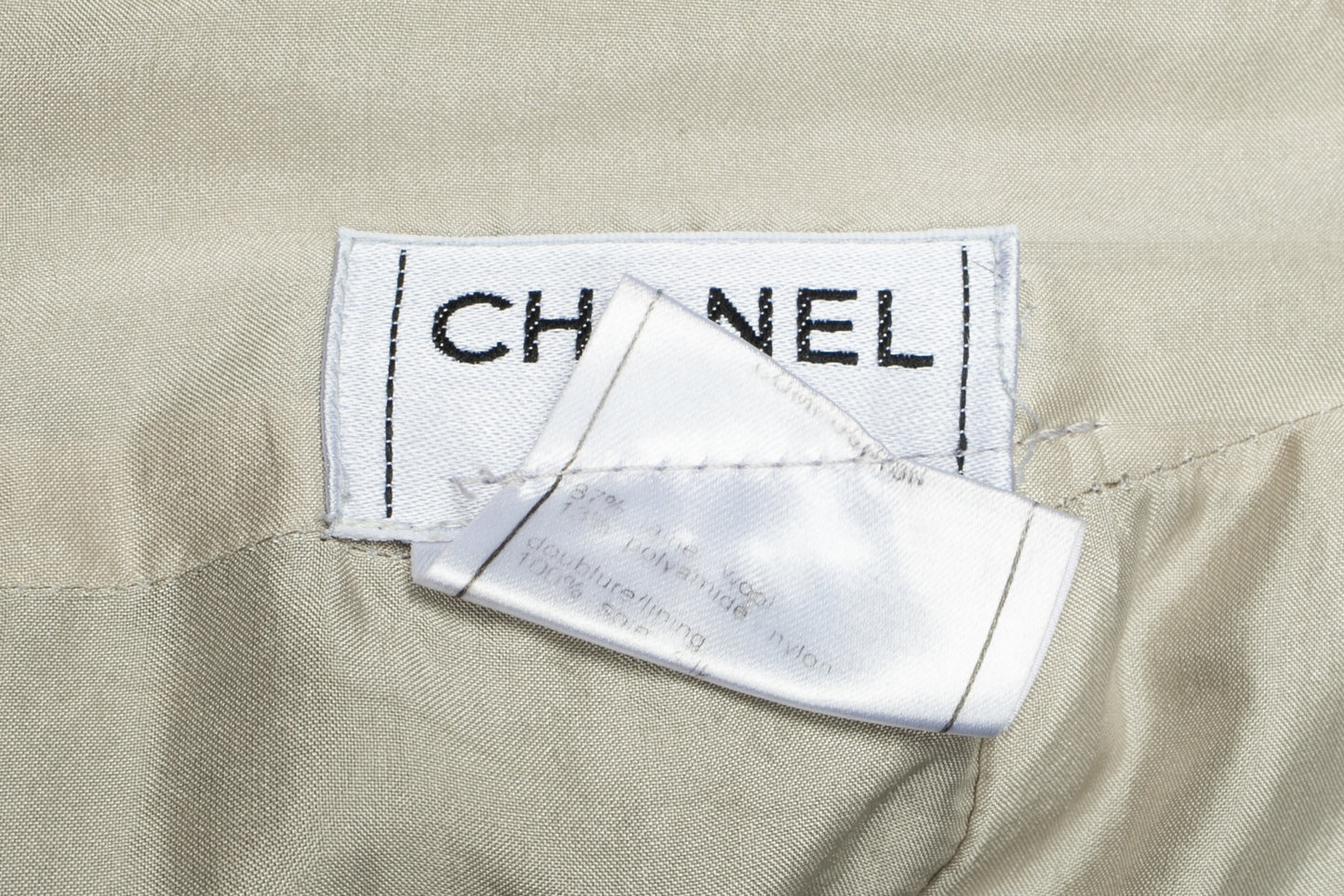 Jupe en tweed Chanel Automne 1999