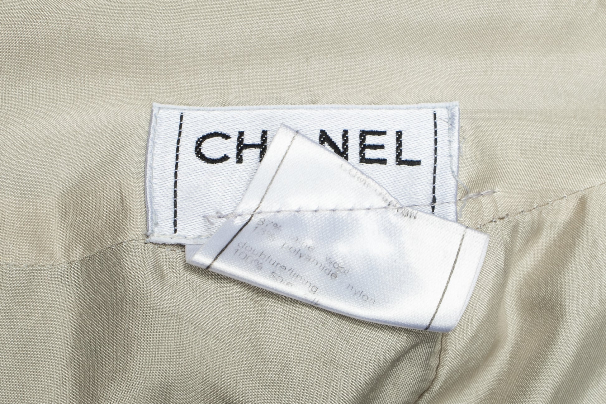 Jupe en tweed Chanel Automne 1999