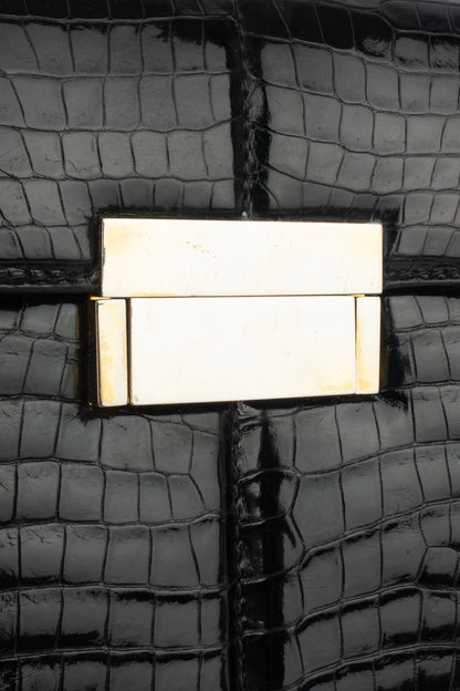 Sac en crocodile Fernande Desgranges