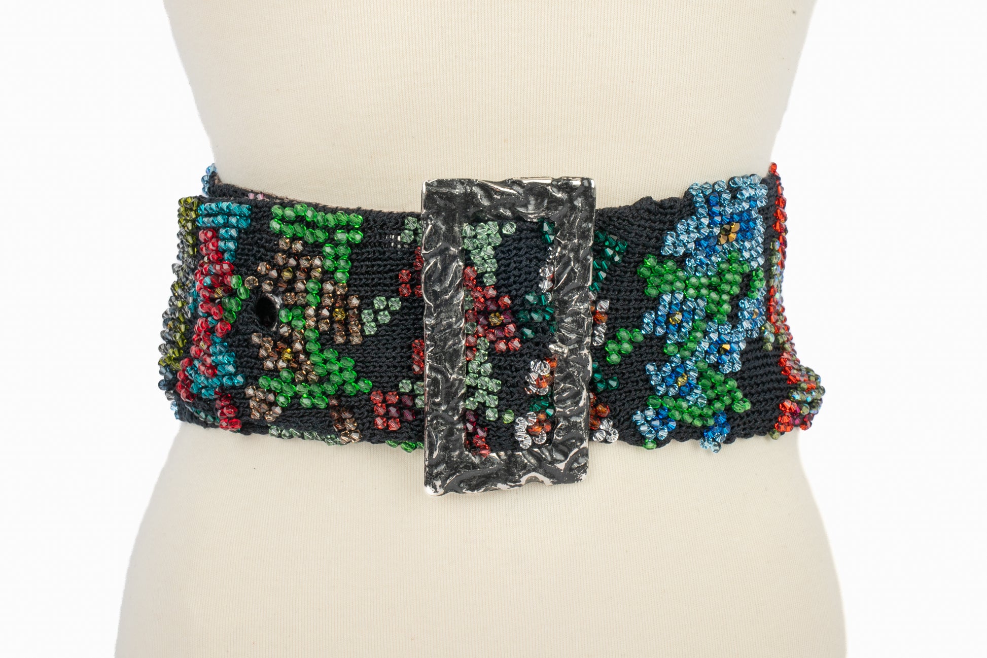 Ceinture vintage strassée