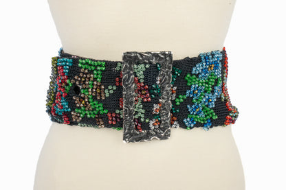 Ceinture vintage strassée