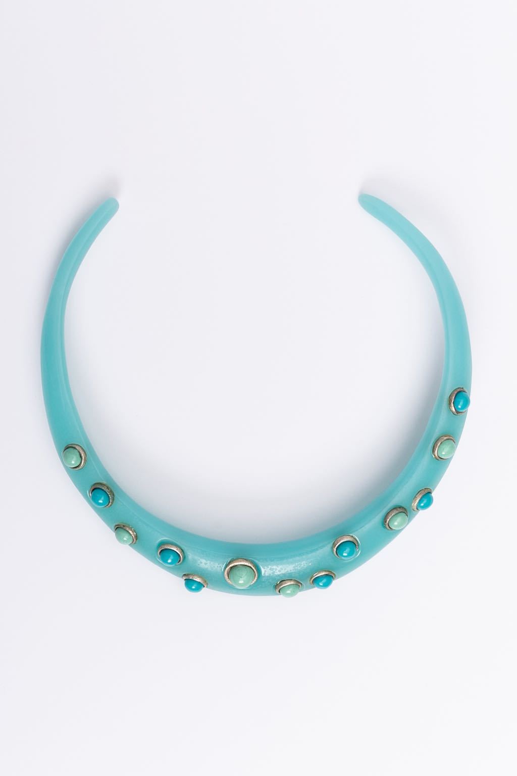 Collier bleu Isaky