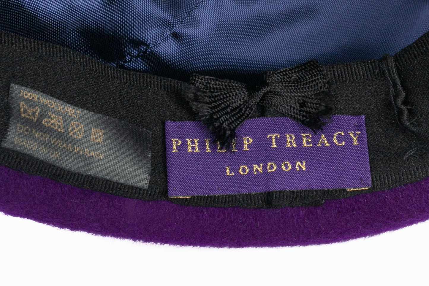 Chapeau en velours Philip Treacy