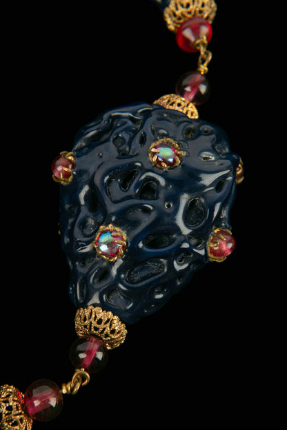 Collier Givenchy par la maison Gripoix 1960