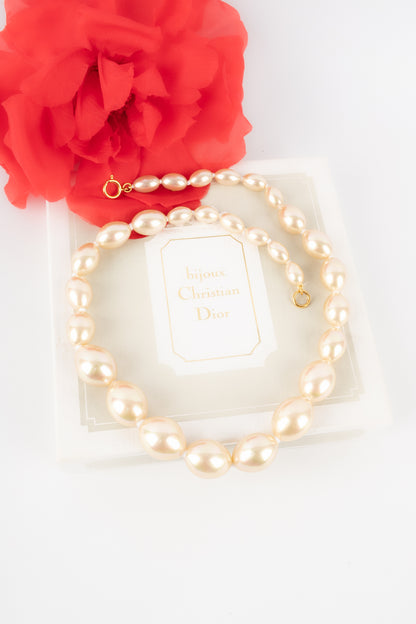 Collier de perles Dior