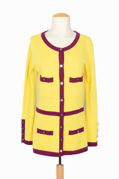 Gilet en cachemire Chanel Automne 1995