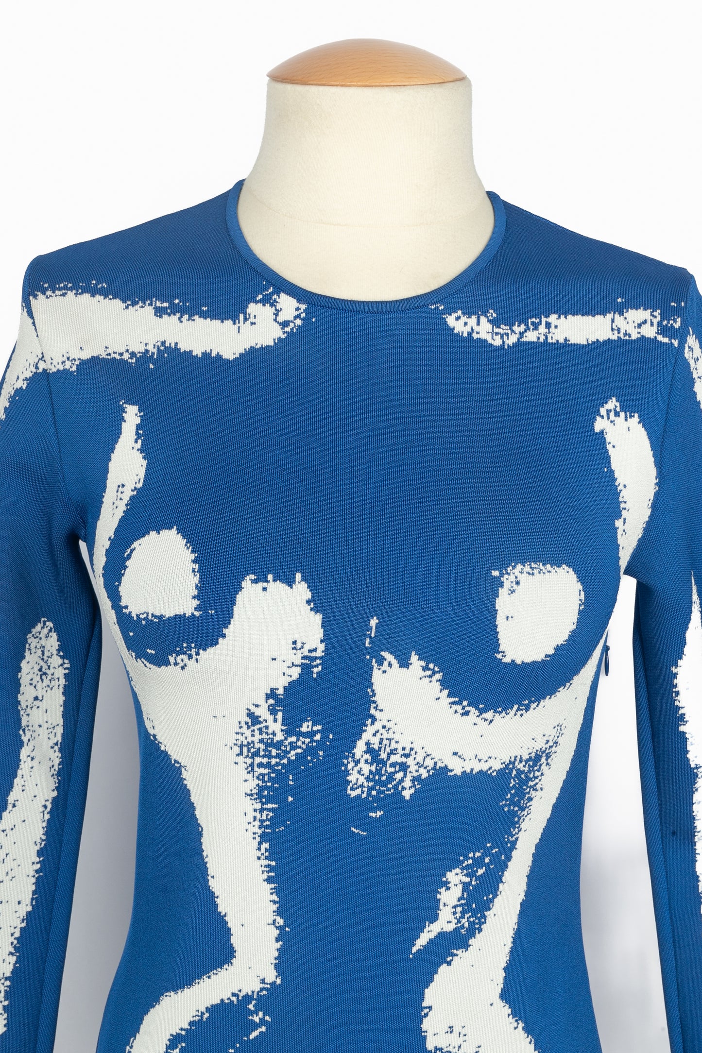 Robe "Trompe l'oeil" Schiaparelli Eté 2023