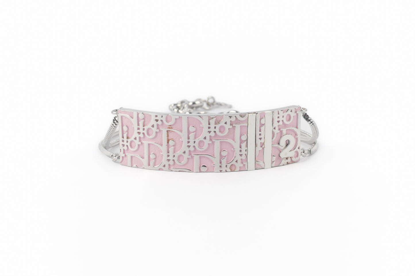 Bracelet émaillé rose Dior