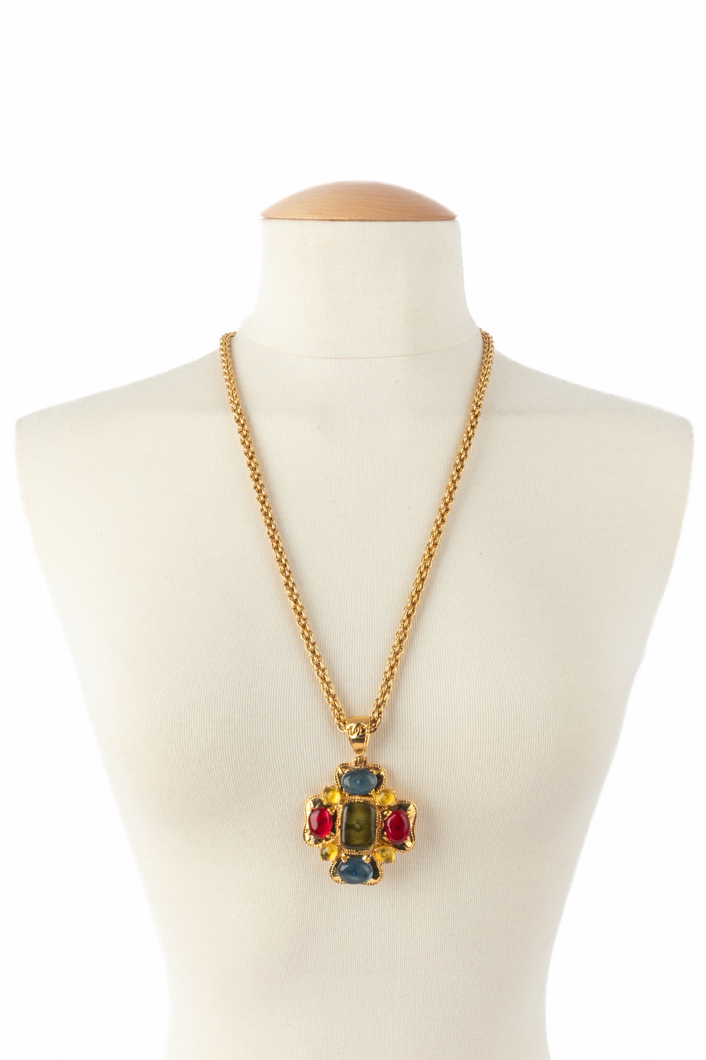 Collier pendentif Chanel 1997