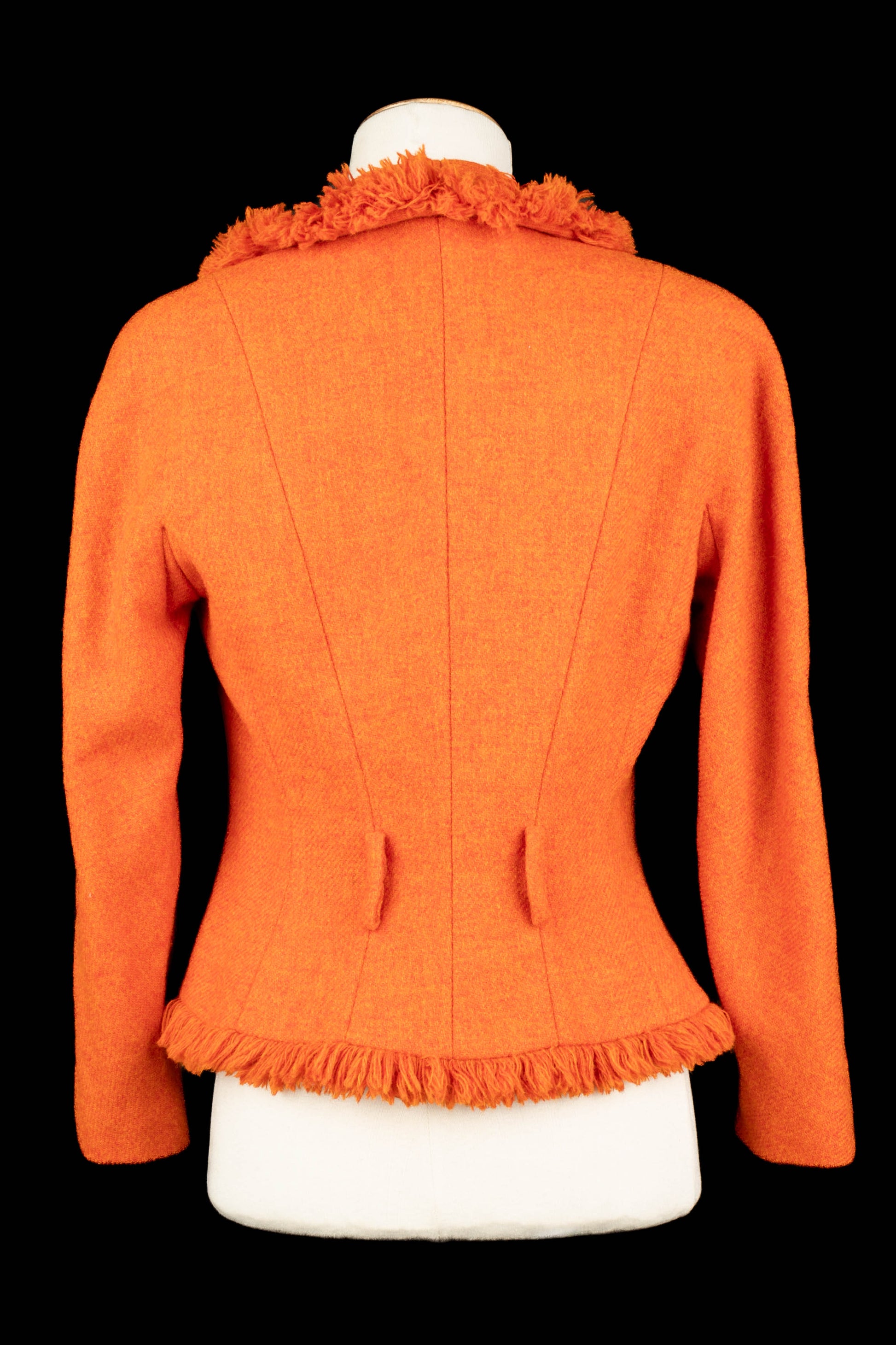 Veste orange Dior Automne 1998