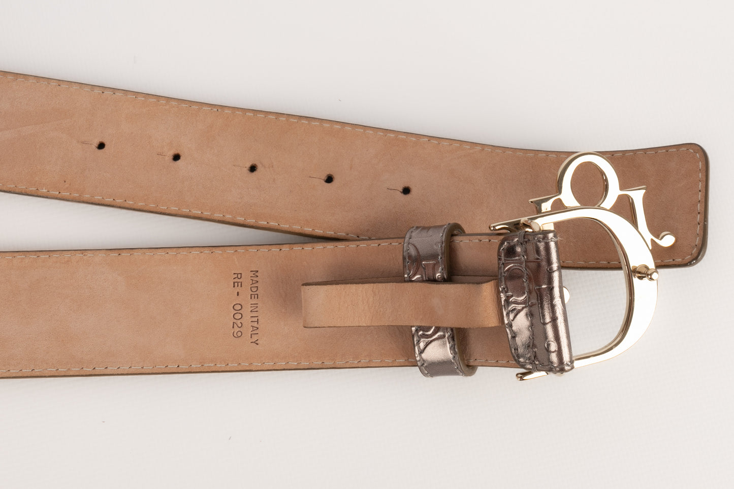 Ceinture en cuir Dior