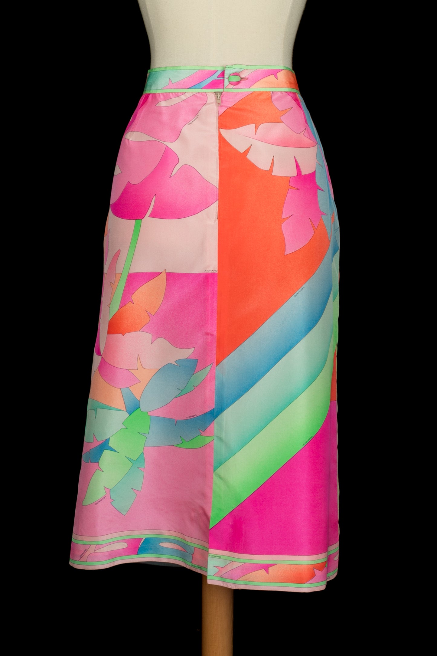 Tailleur en soie Léonard