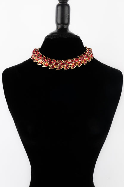 Collier "épi de blé" Yves Saint Laurent