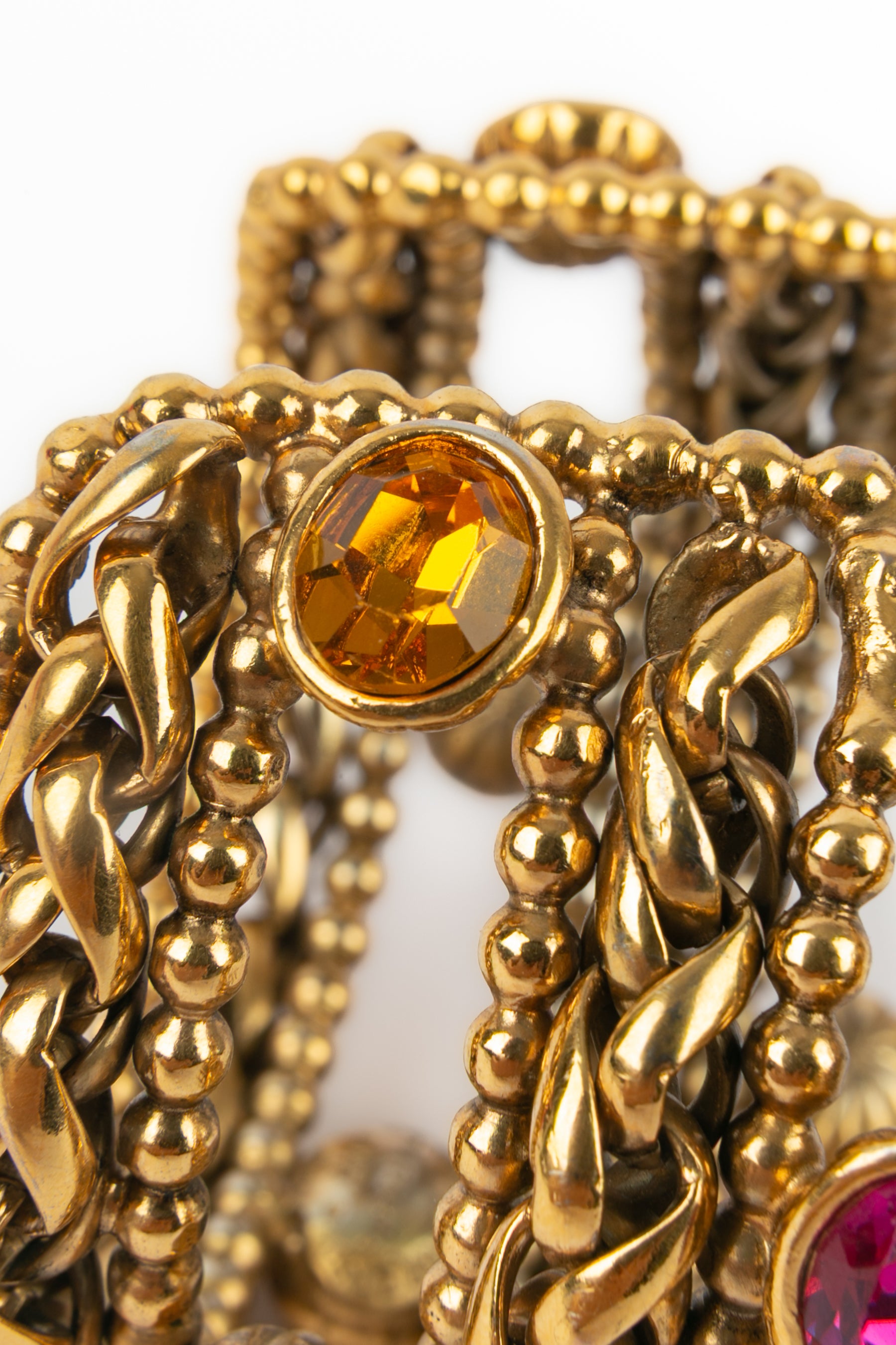 Bracelet manchette Yves Saint Laurent