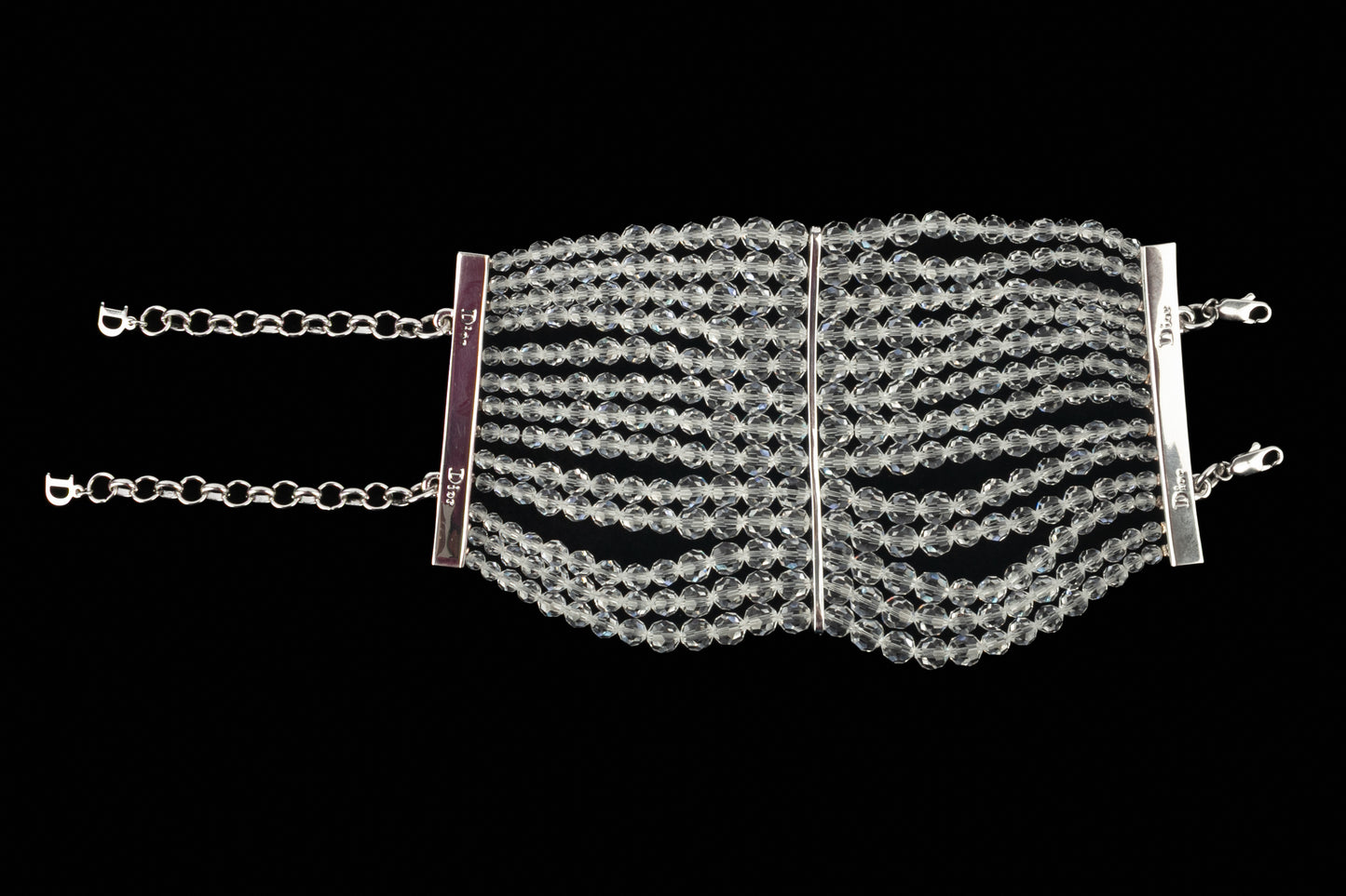 Bracelet de perles facettées Dior