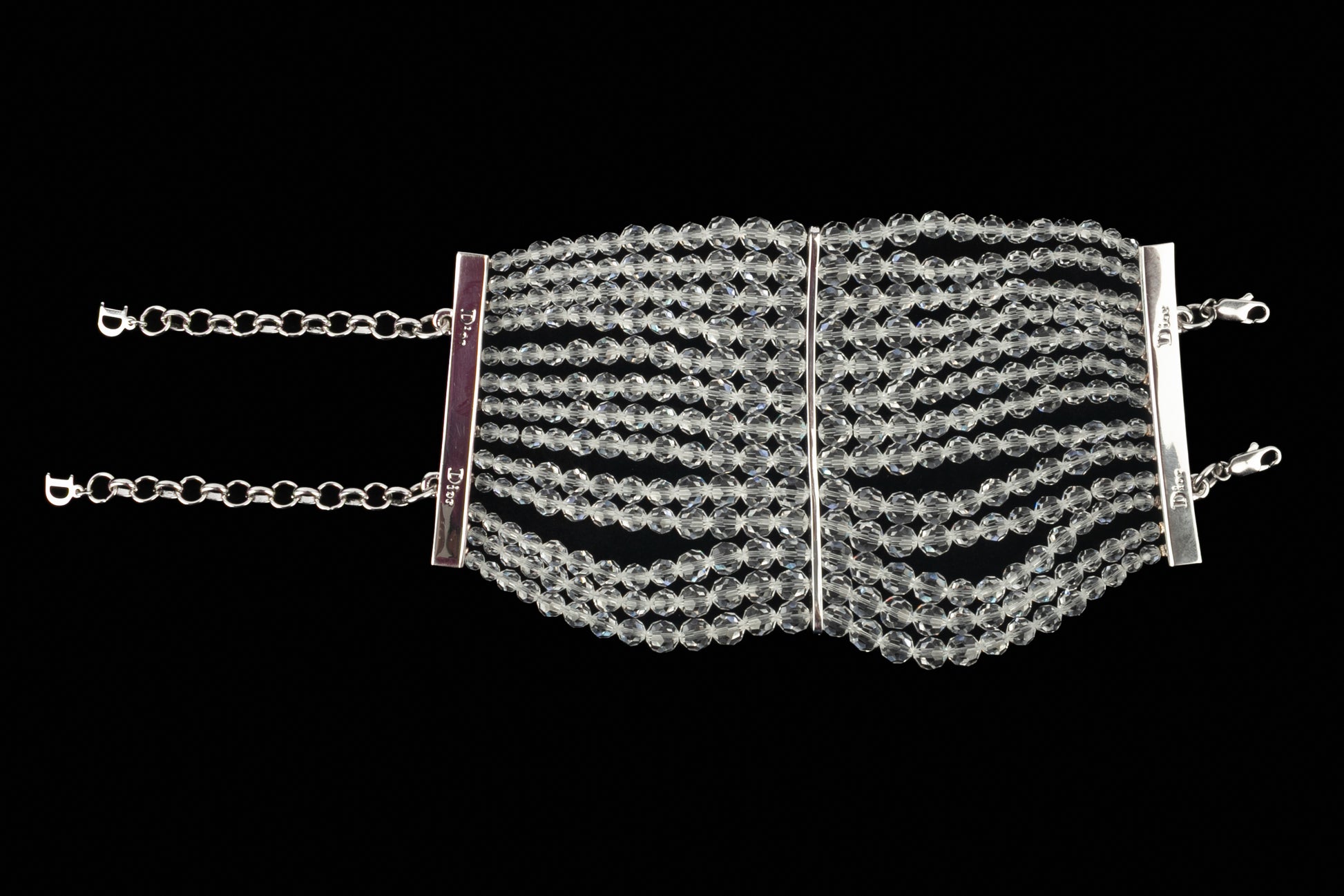 Bracelet de perles facettées Dior