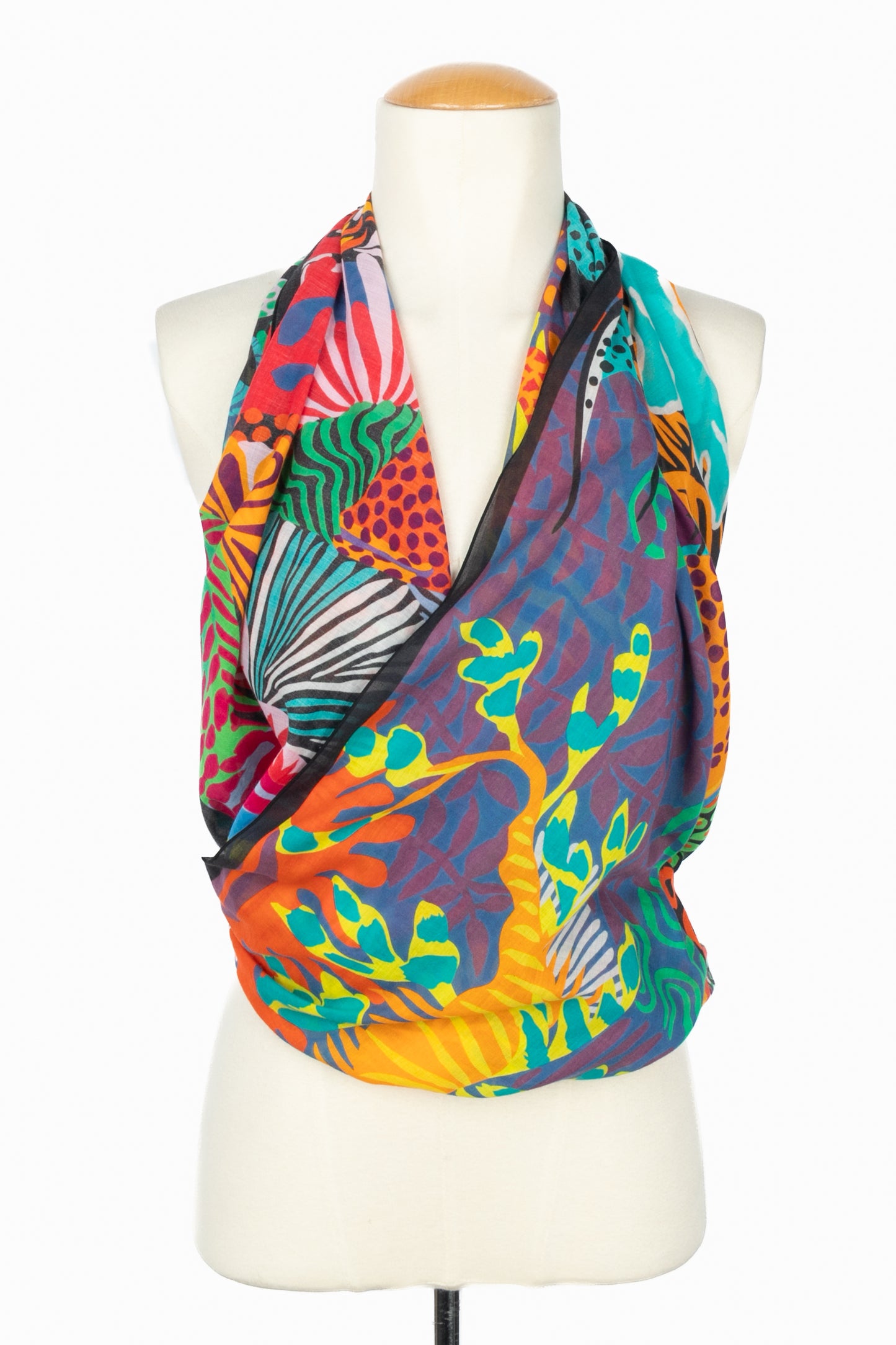 Paréo / foulard "Under the waves" Hermès