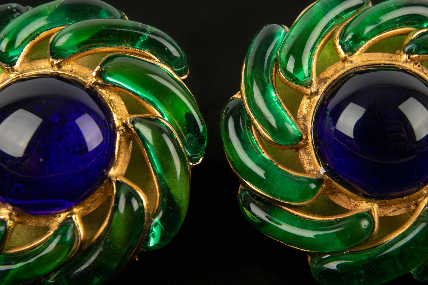 Boucles d'oreilles Chanel Haute Couture