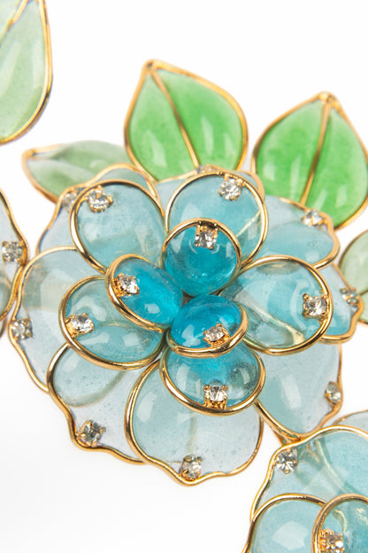 Collier fleurs Augustine