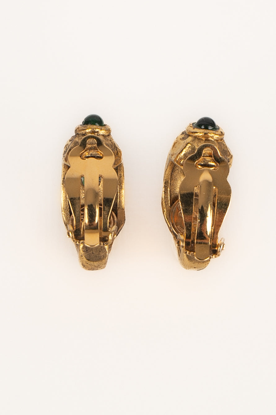 Boucles d'oreilles byzantines Chanel