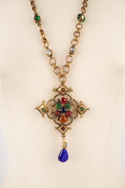 Collier byzantin Chanel 