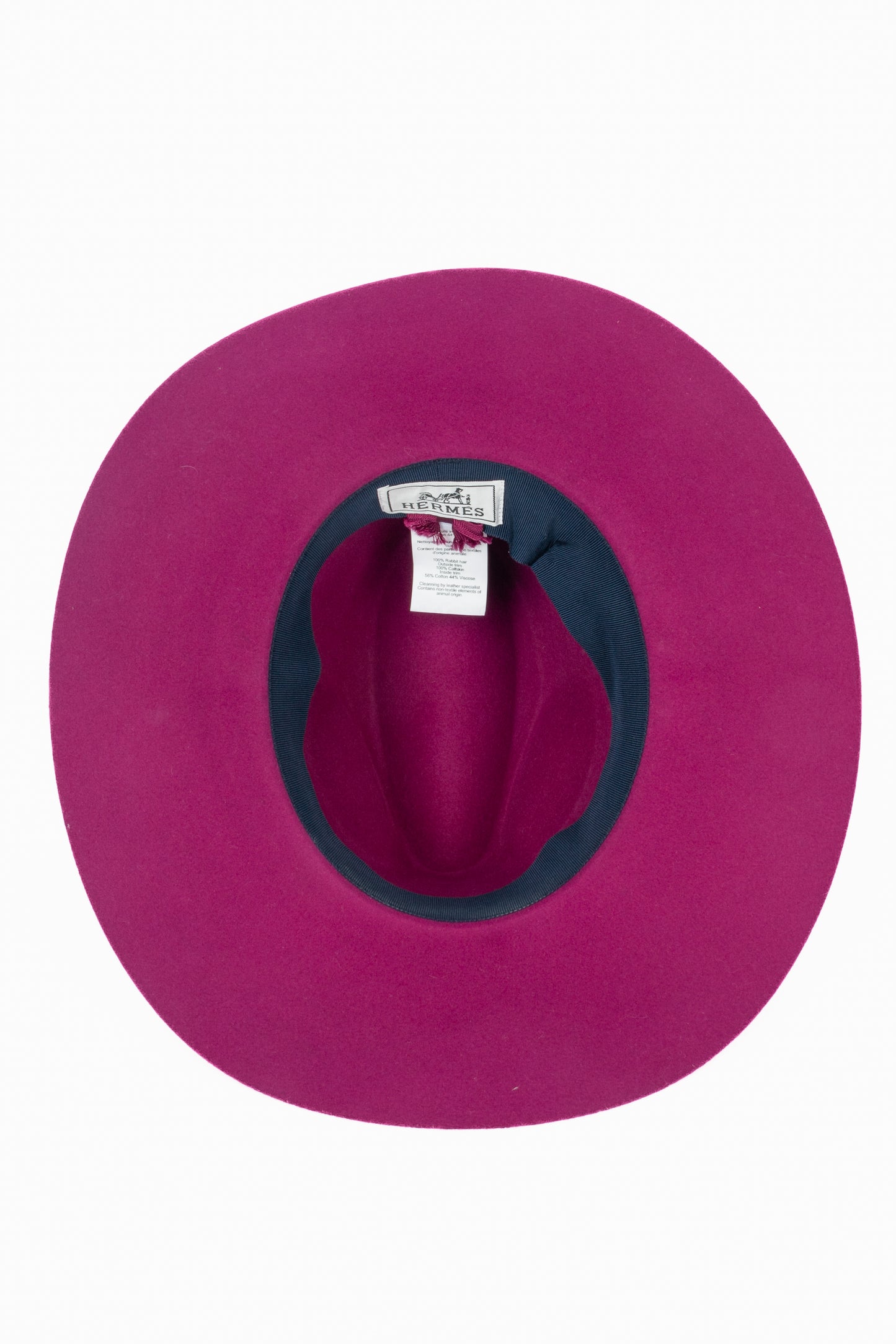 Chapeau framboise Hermès