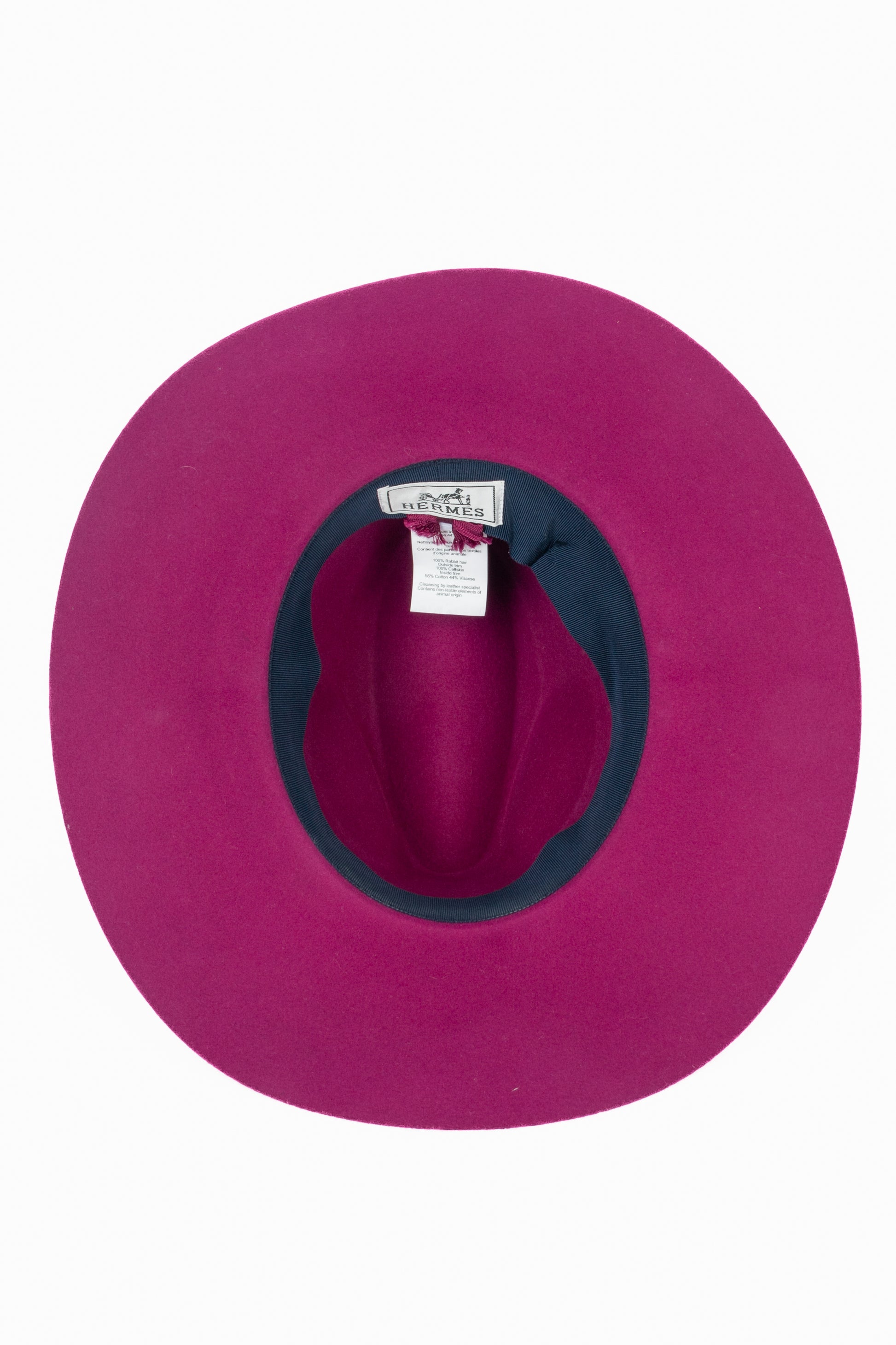 Chapeau framboise Hermès