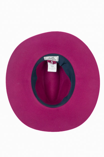 Chapeau framboise Hermès