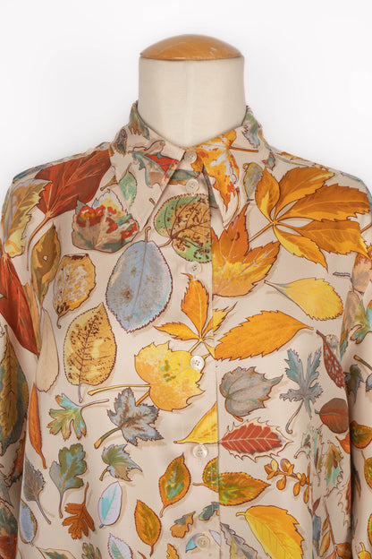 Chemise "Feuilles d'Automne" Hermès