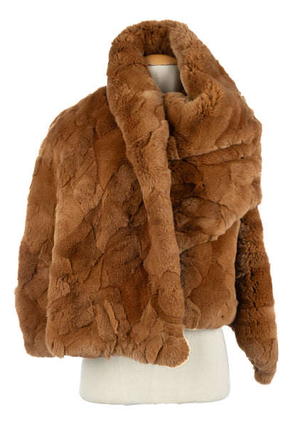 Grande étole en fourrure Chanel