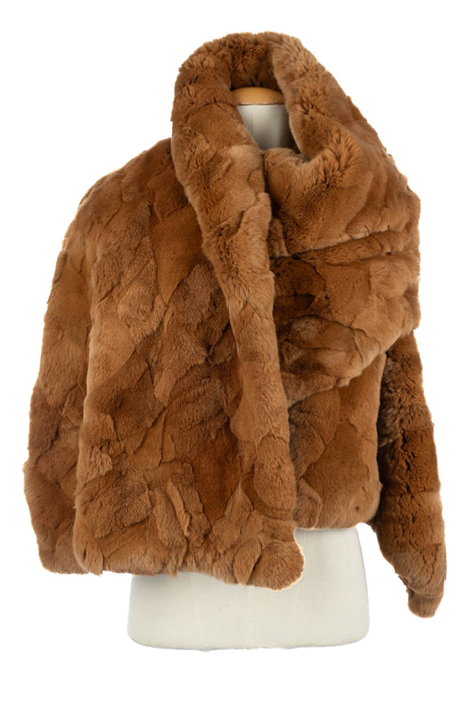 Grande étole en fourrure Chanel