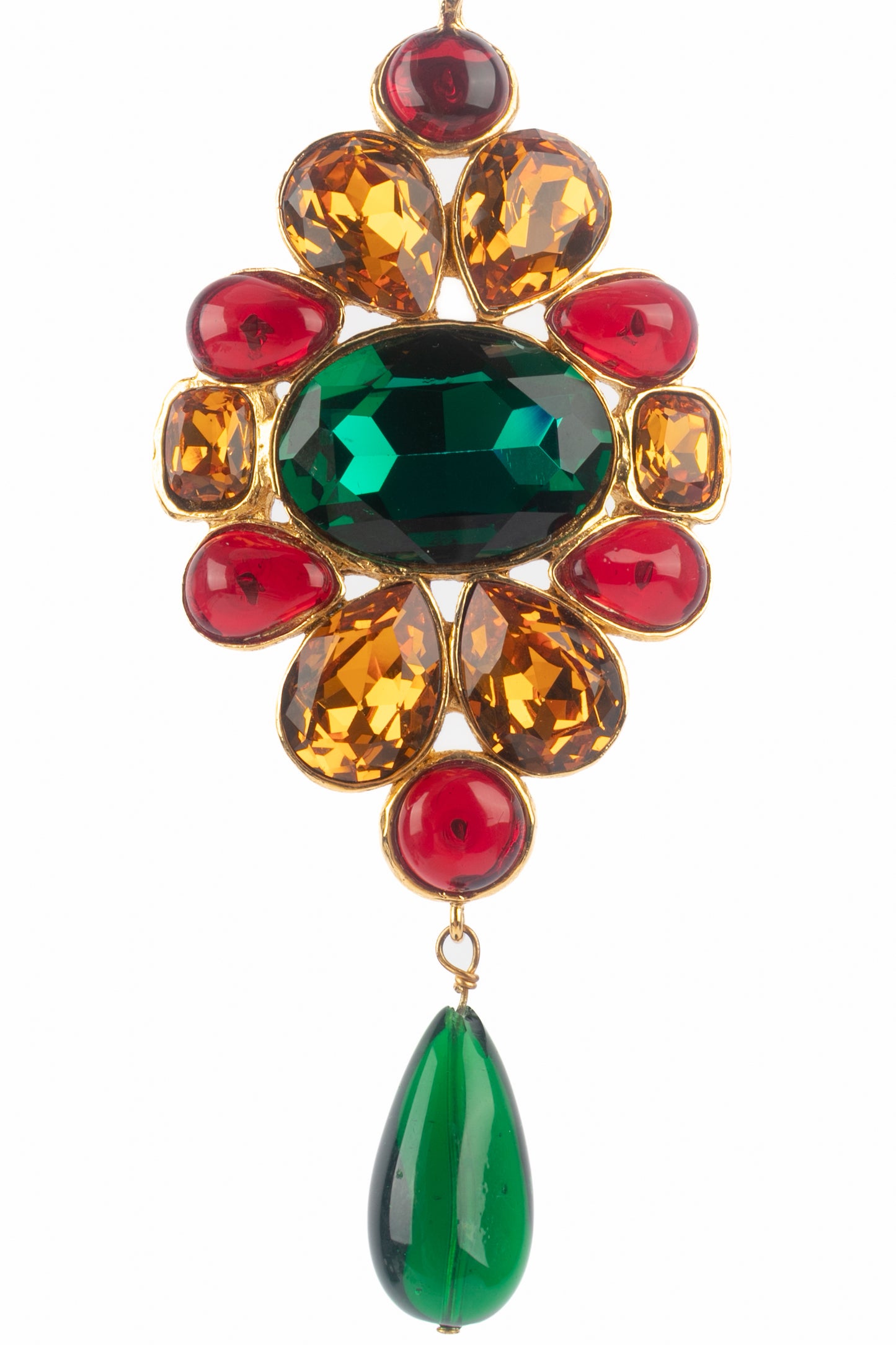 Collier pendentif Chanel 1990's