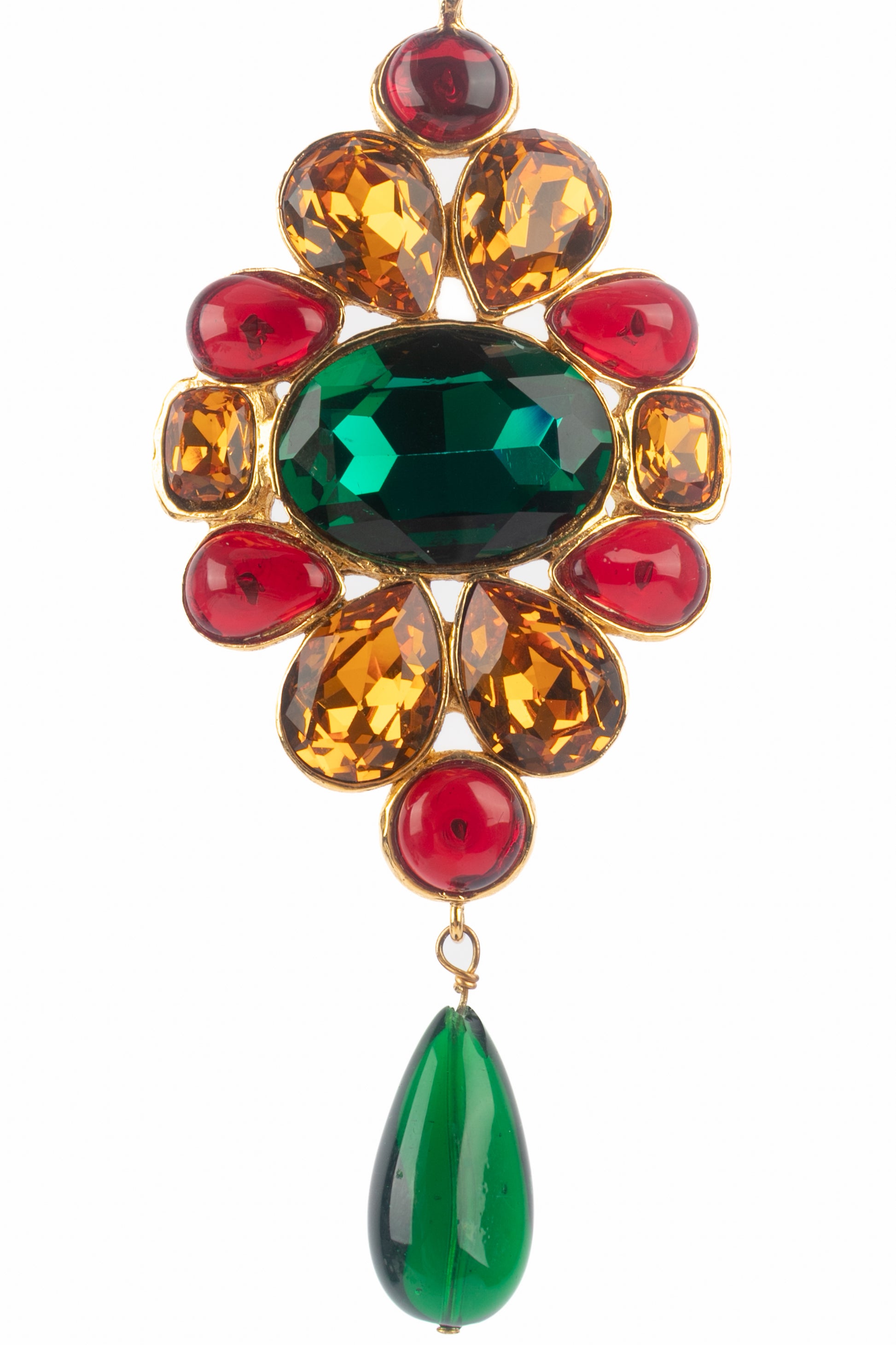 Collier pendentif Chanel 1990's