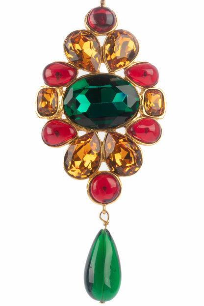 Collier pendentif Chanel 1990's