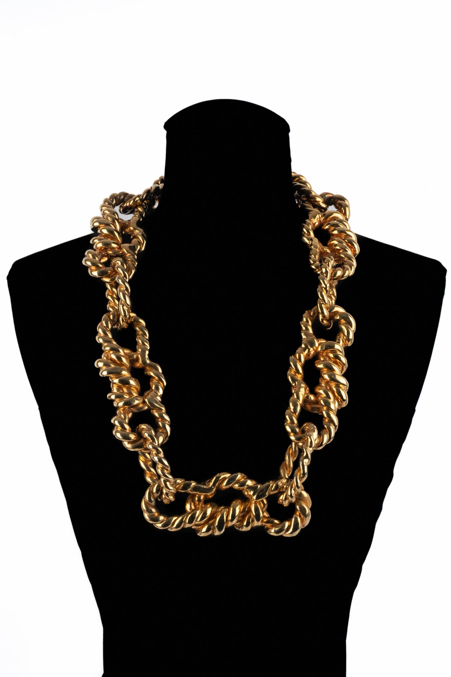 Ceinture dorée Chanel Printemps-Eté 1990