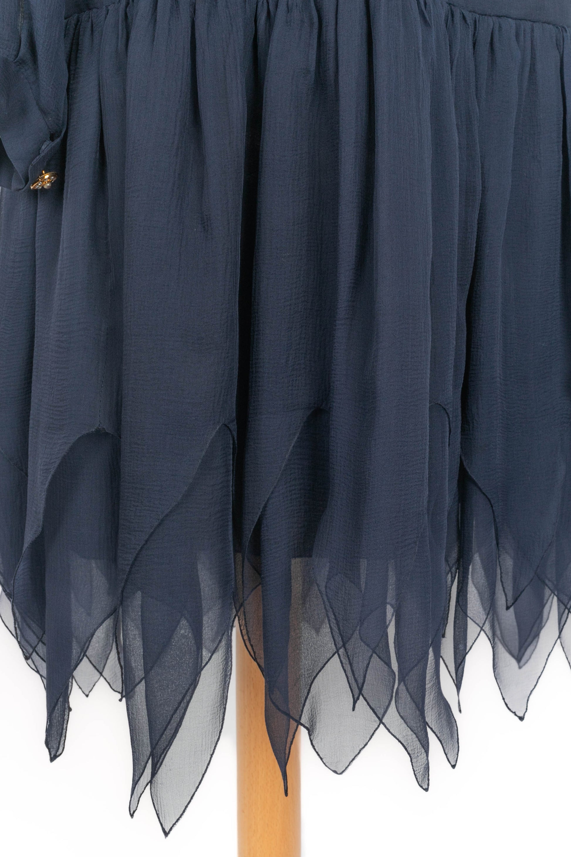 Ensemble en soie Chanel Haute Couture 