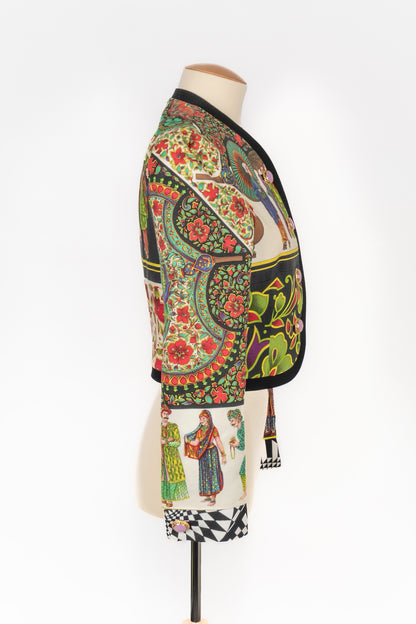 Veste imprimée Versace