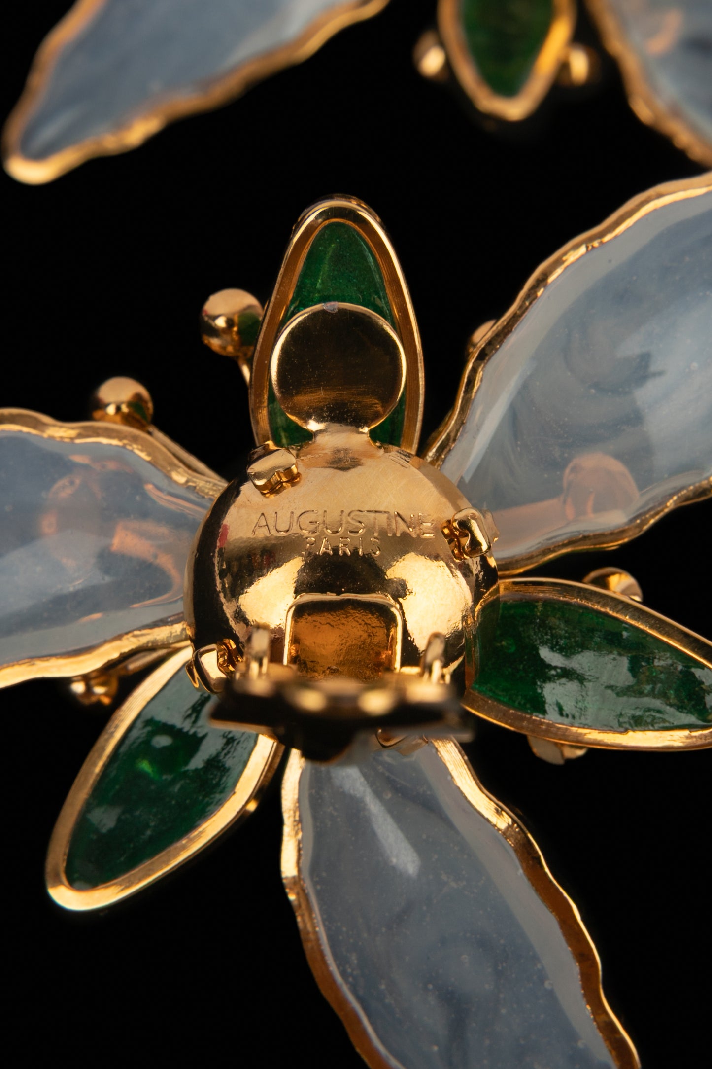 Boucles d'oreilles fleurs Augustine 