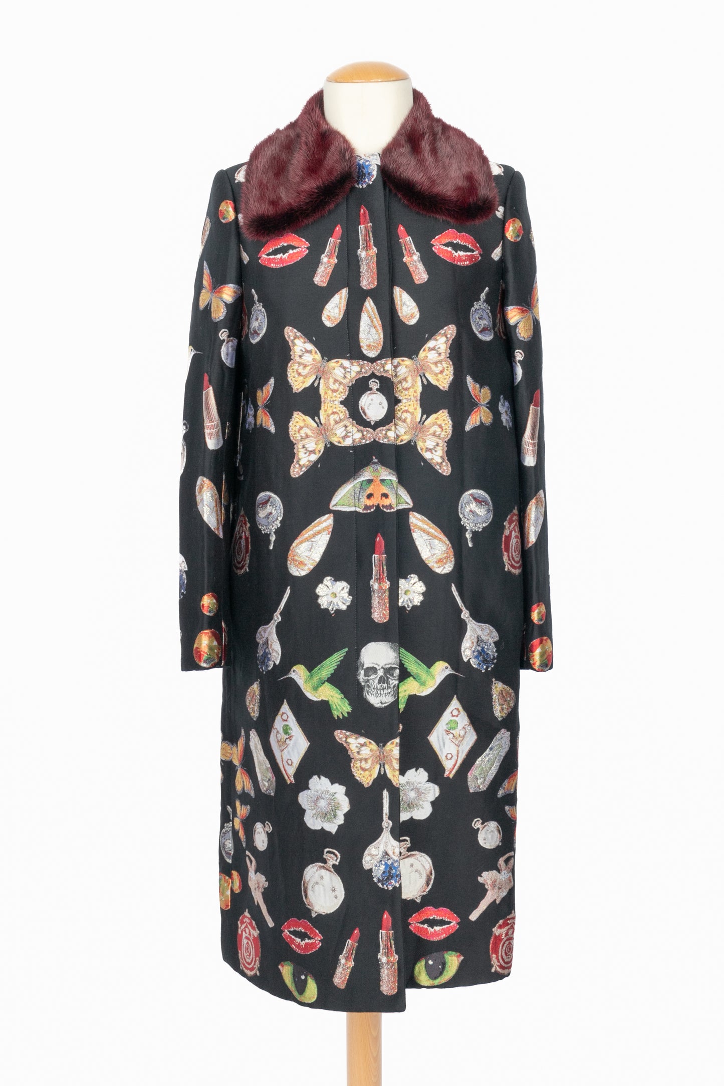 Manteau Alexander McQueen Automne 2015