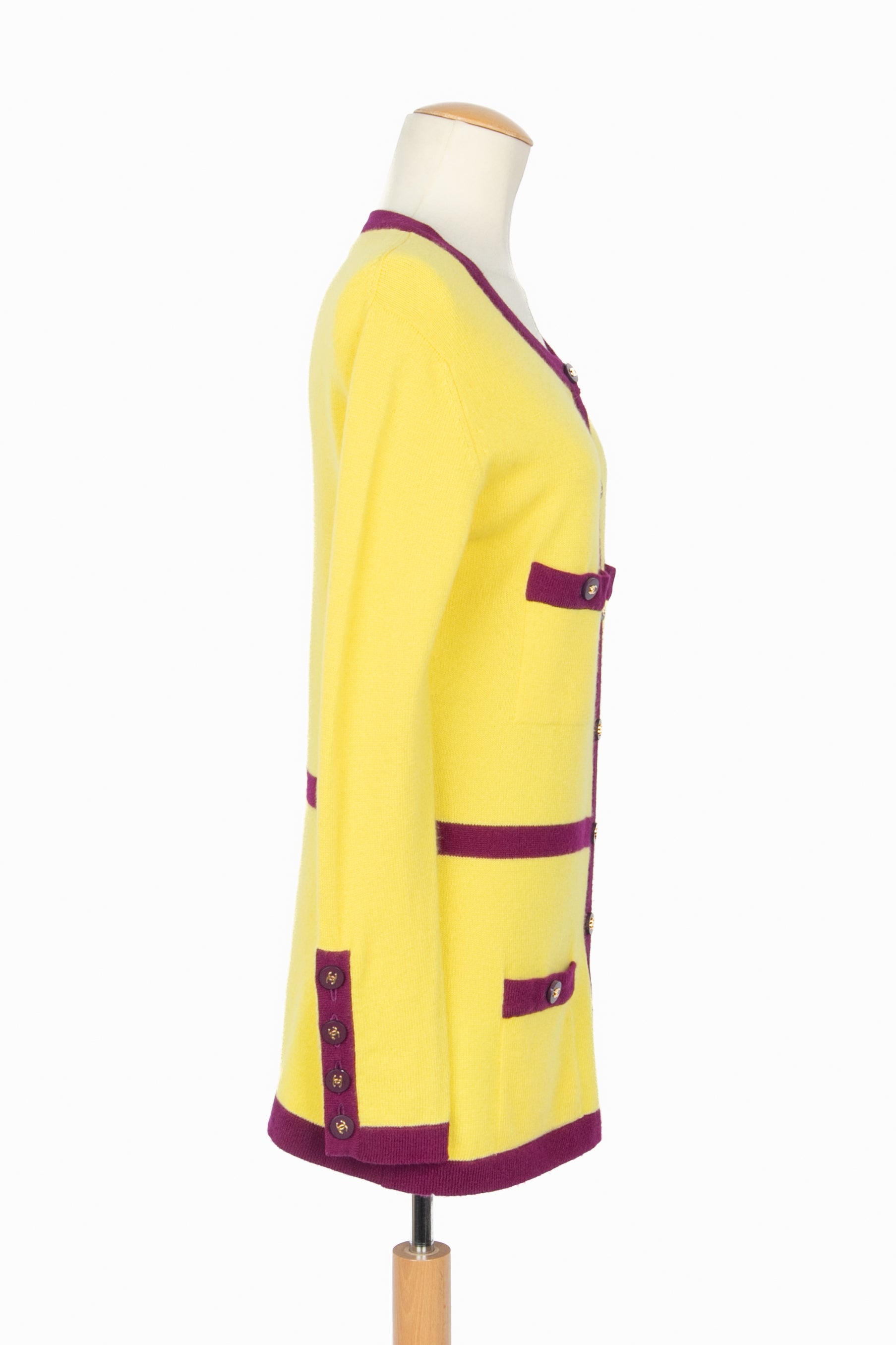 Gilet en cachemire Chanel Automne 1995