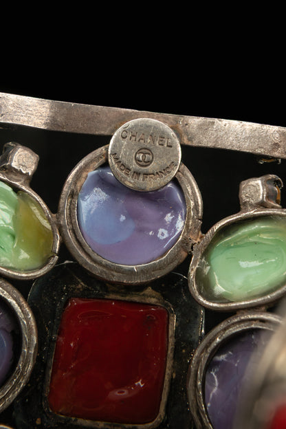 Bracelet en pâte de verre Chanel