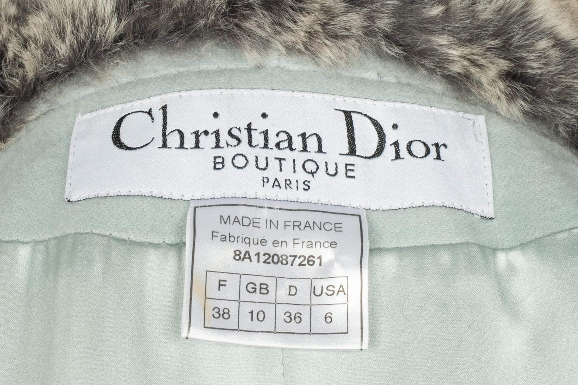 Manteau Christian Dior circa 2008