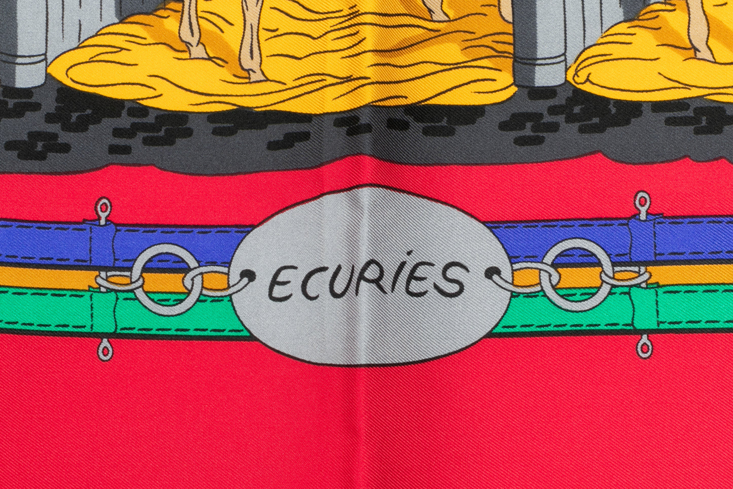 Foulard / Carré "Ecurie" Hermès