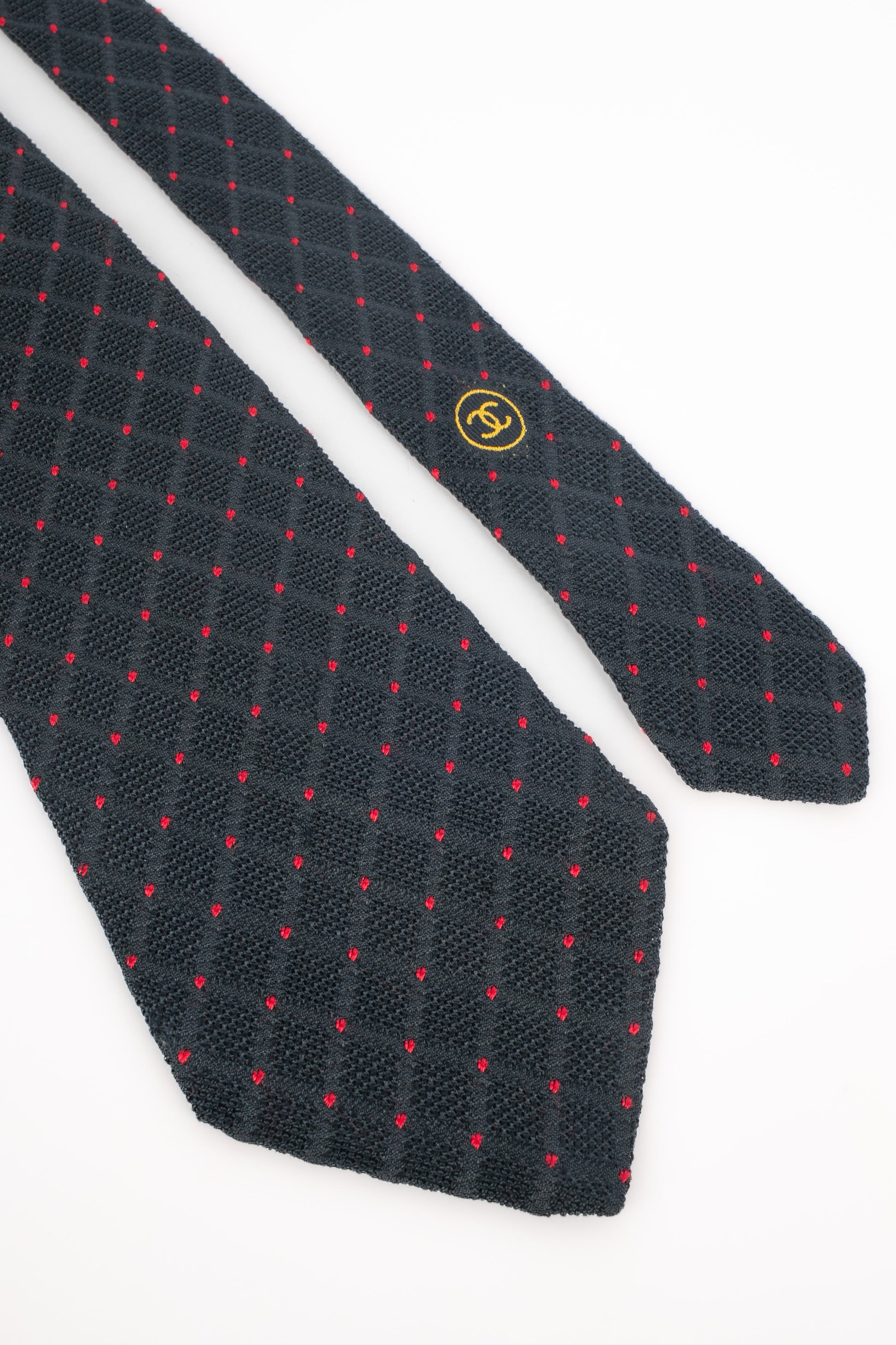 Cravate en soie Chanel