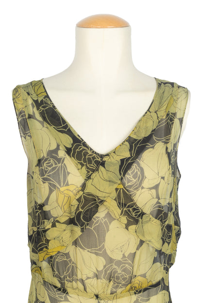 Robe vintage en mousseline