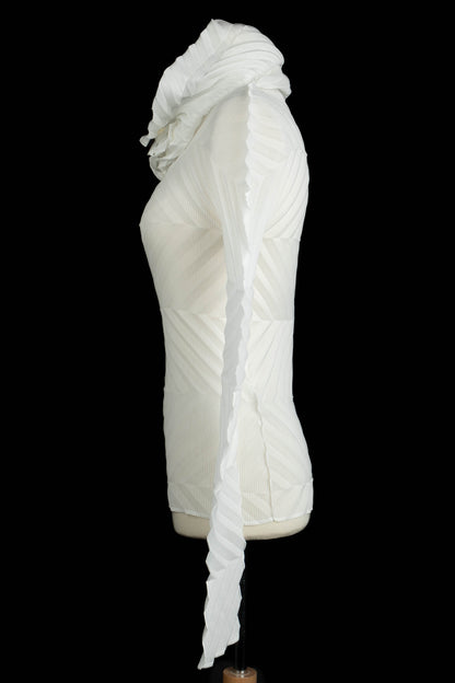 Haut plissé "Comme des Garçons" (attribué à)