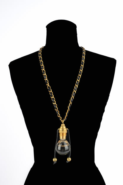 Collier "Ampoule" Chanel Eté 1994