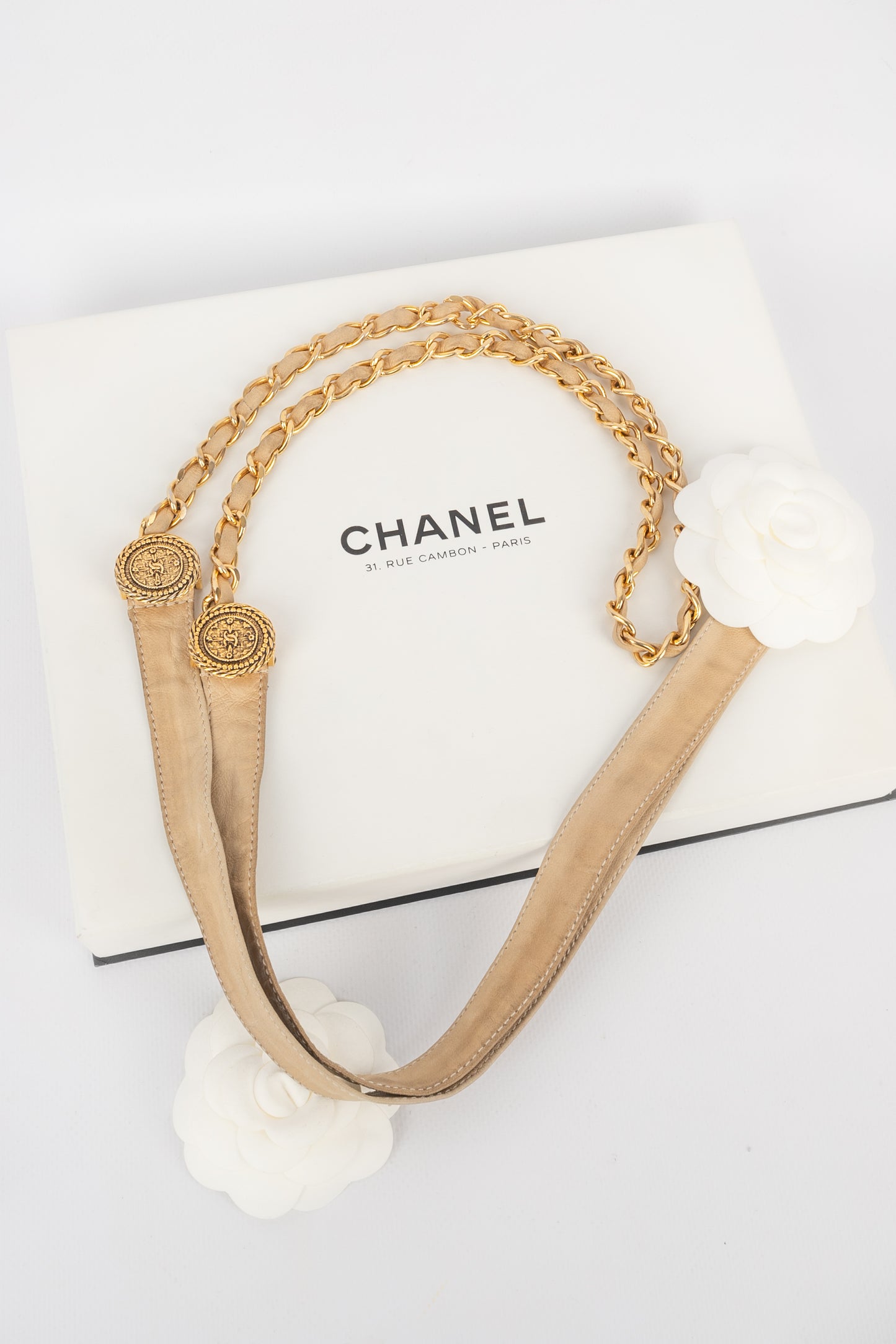 Ceinture en cuir Chanel